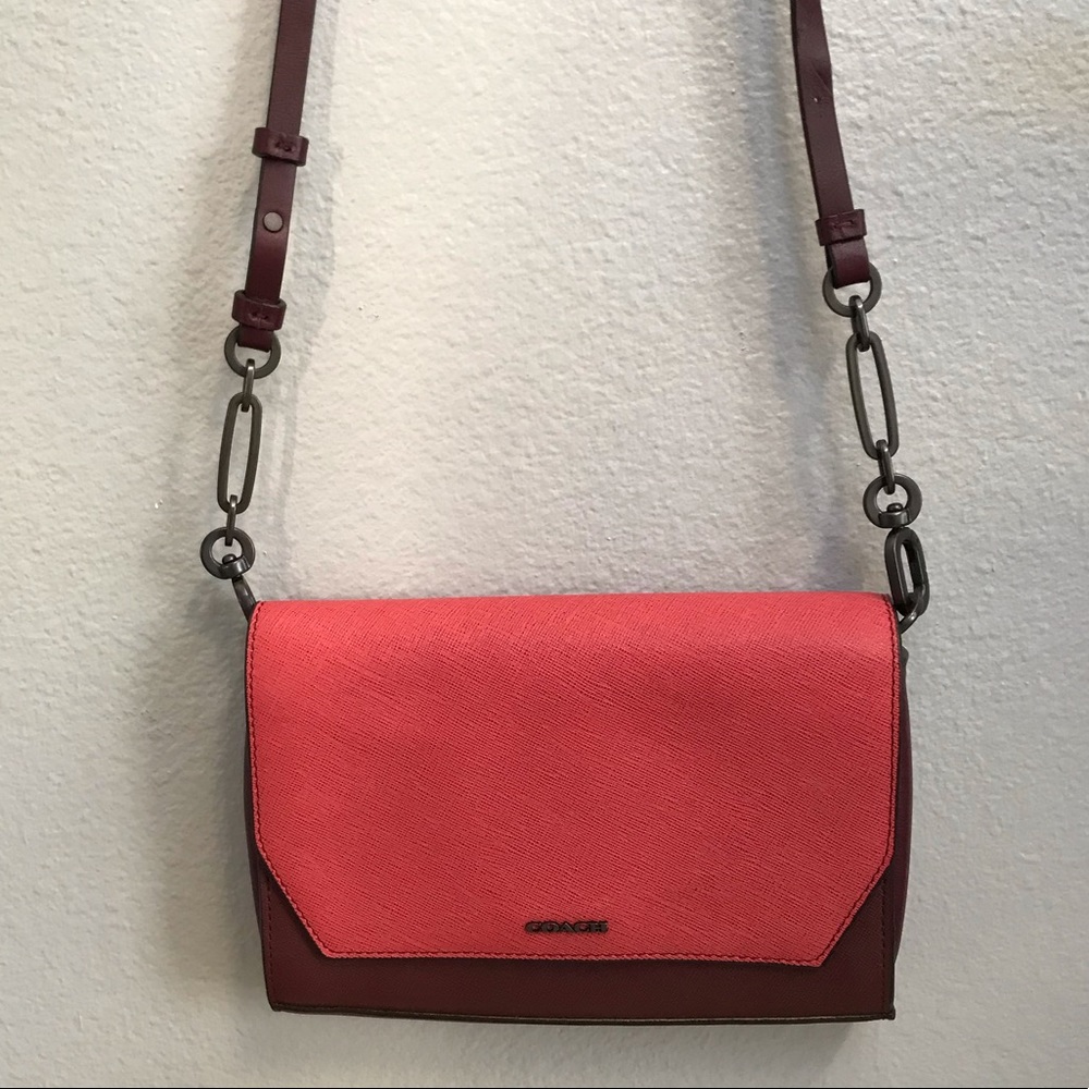 Coach two tone two way - shoulder bag or clutch - Picture 2 of 5